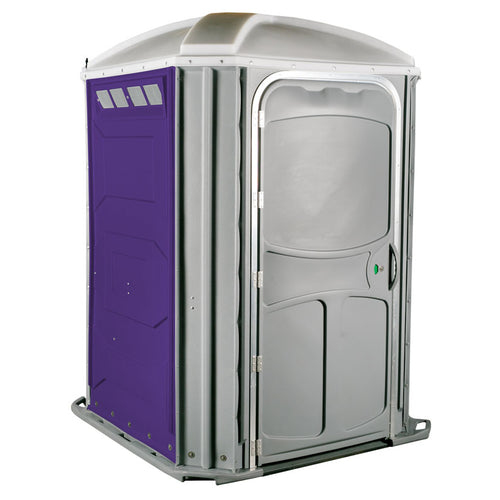 PolyJohn Comfort XLT Portable Restroom - Purple colorway