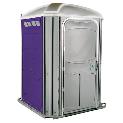 PolyJohn Comfort XLT Portable Restroom - Purple colorway