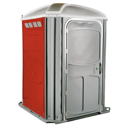 PolyJohn Comfort XL Portable Restroom - Red colorway