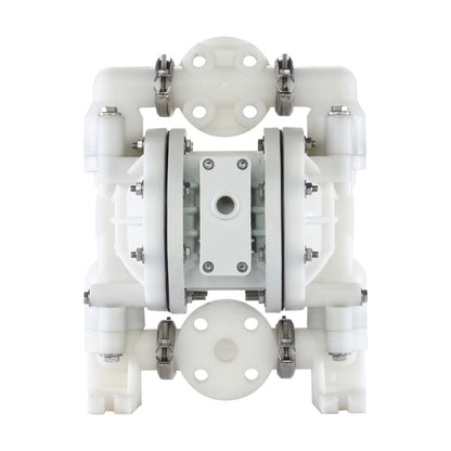 JDA Global NOMAD Pwr-Flo NPF25A 1" Non-Metallic Rubber/TPE-Fitted Air-Operated Double Diaphragm Pump, Bolted - product photo