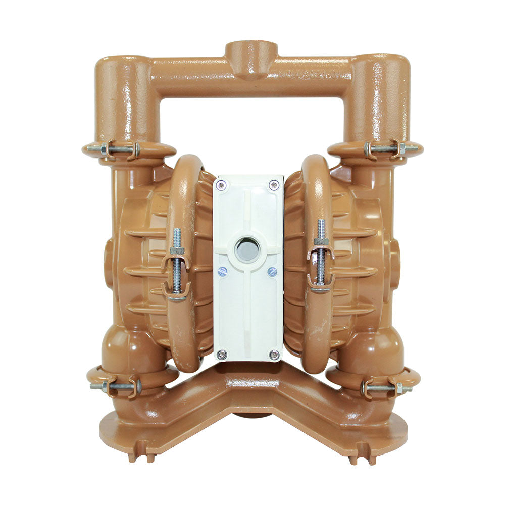 JDA Global NOMAD Pwr-Flo NPF40 1-1/2" Metallic Rubber/TPE-Fitted Air-Operated Double Diaphragm Pump, Clamped - product photo