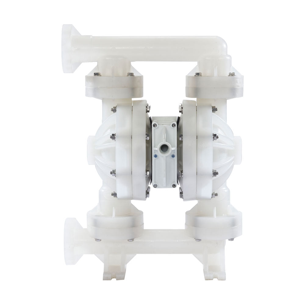 JDA Global NOMAD Pwr-Flo NPF40 1-1/2" Non-Metallic PTFE-Fitted Air-Operated Double Diaphragm Pump, Bolted - product photo