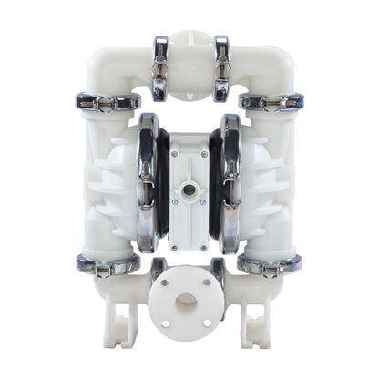 JDA Global NOMAD Pwr-Flo NPF40 1-1/2" Non-Metallic Rubber/TPE-Fitted Air-Operated Double Diaphragm Pump, Clamped - product photo