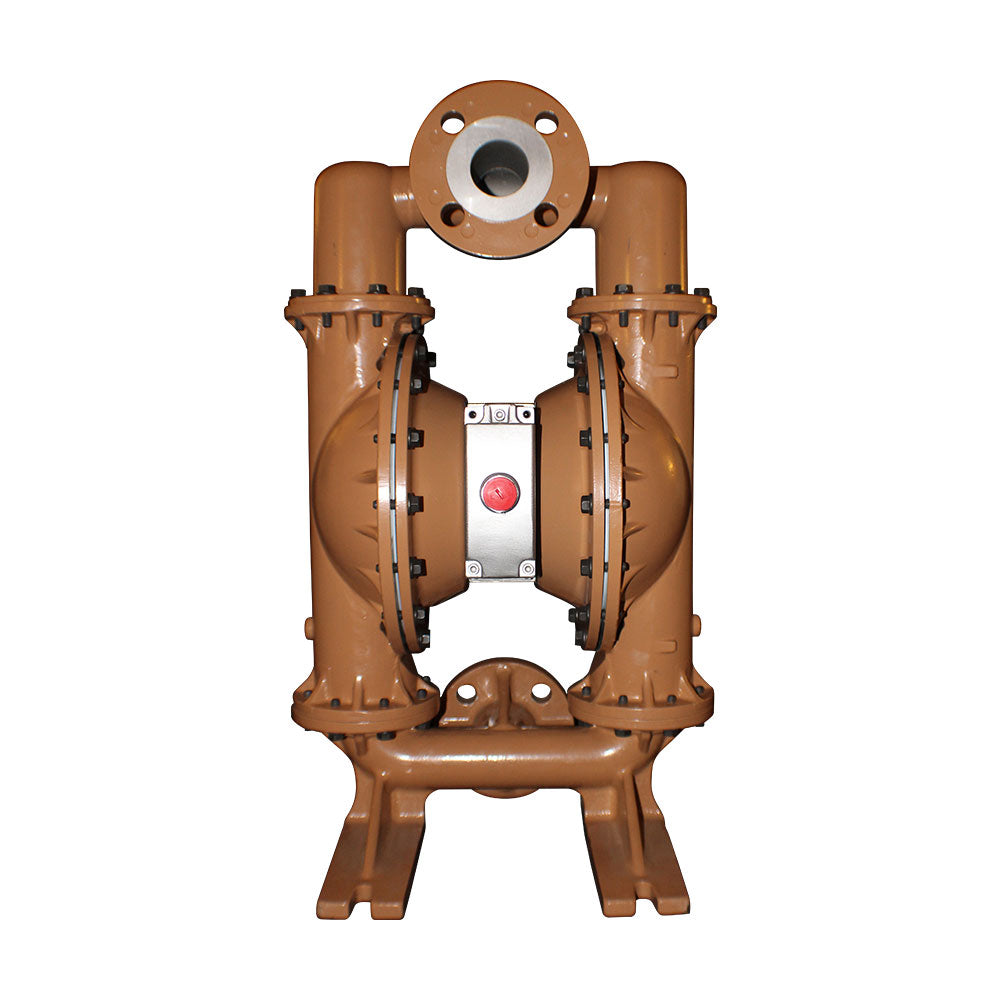 JDA Global NOMAD Pwr-Flo NPF50 2" Metallic PTFE-Fitted Air-Operated Double Diaphragm Pump, Bolted - product photo