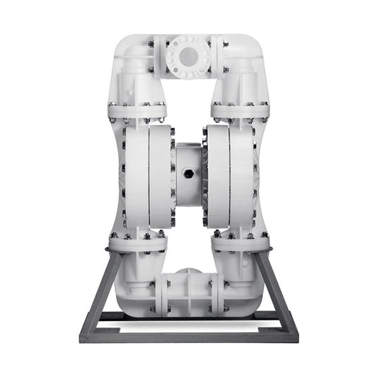 JDA Global NOMAD Pwr-Flo NPF80W 3" Non-Metallic PTFE-Fitted Air-Operated Double Diaphragm Pump, Bolted - product photo