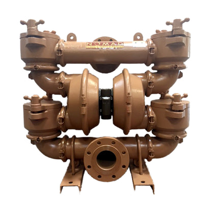 JDA Global NOMAD Trans-Flo NT100 4" Metallic Rubber/TPE-Fitted Air-Operated Double Diaphragm Pump, Clamped - product photo