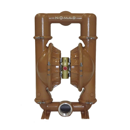 JDA Global NOMAD Trans-Flo Gold NTG80 3" Metallic PTFE-Fitted Air-Operated Double Diaphragm Pump, Clamped - product photo