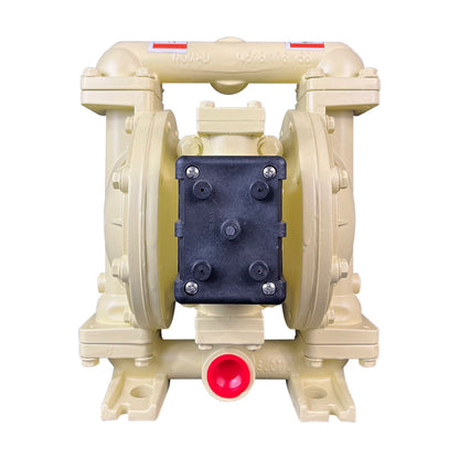 JDA Global NOMAD Quali-Flo N1F 1" Metallic Rubber/TPE-Fitted Air-Operated Double Diaphragm Pump, Bolted - product photo