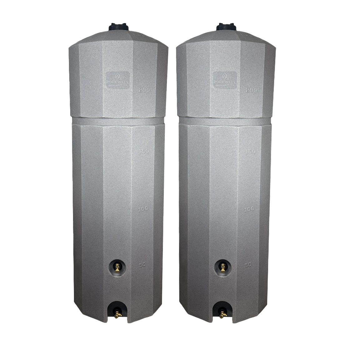 250 Gallon Rockwell Quake Tank - 2 pack Bundle
