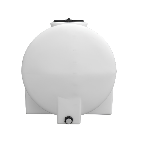 750 Gallon RomoTech White Horizontal Leg Tank (MPN: 82129509)