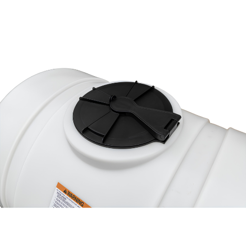750 Gallon RomoTech White Horizontal Leg Tank (MPN: 82129509)