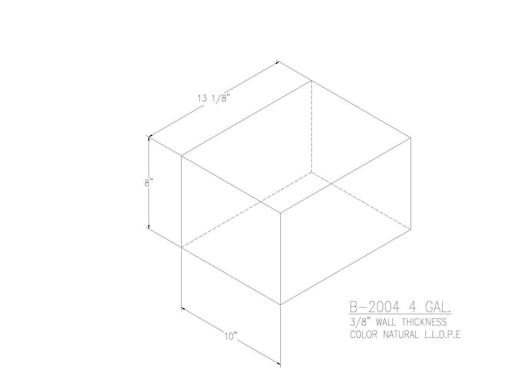 4 Gallon Water/Holding Tank - 2004 - JMS