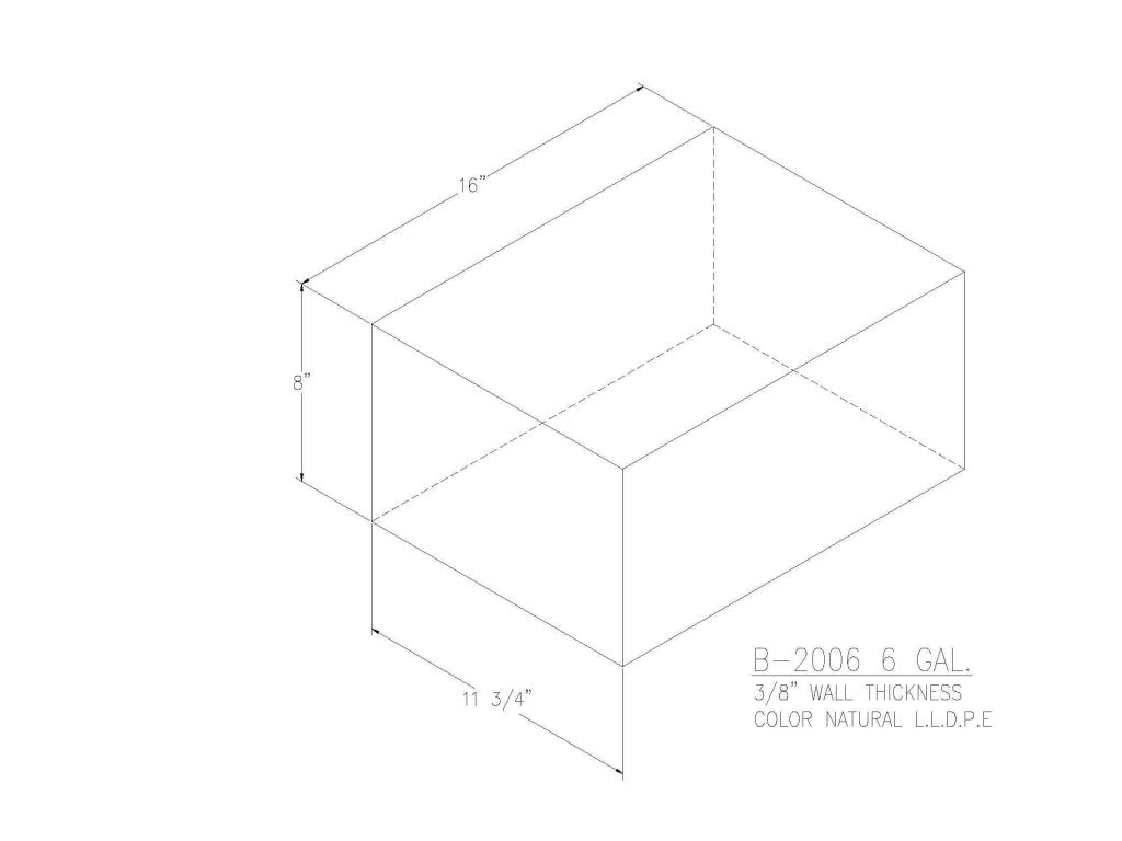 6 Gallon Water/Holding Tank - 2006 - JMS