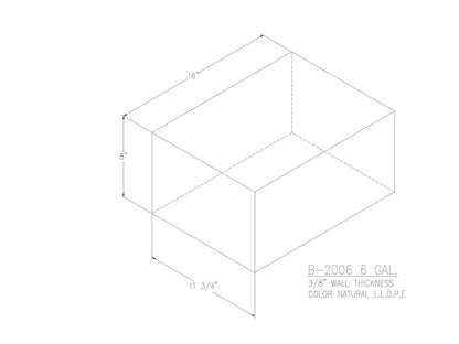 6 Gallon Water/Holding Tank - 2006 - JMS