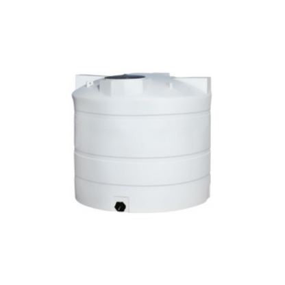 2000 Gallon Custom Roto-Mold Plastic Vertical Storage Tank (MPN 2000 VTXLPE)