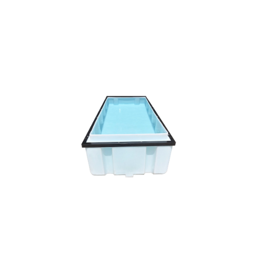 500 Gallon Custom Roto-Mold Plastic Rectangular Open Top Tank (MPN 500 ROTT)