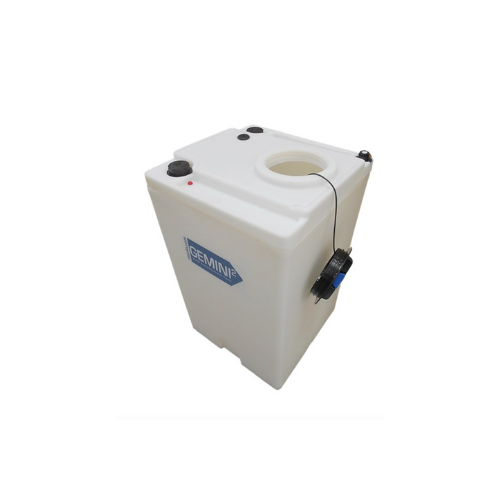 70 Gallon HDXLPE Peabody Engineering Gemini Square Dual Containment Tank 1.5 SG (MPN: 01-30149)