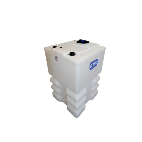 120 Gallon HDXLPE Peabody Engineering Gemini Square Dual Containment Ribbed Tank 1.9 SG (MPN: 01-32980)