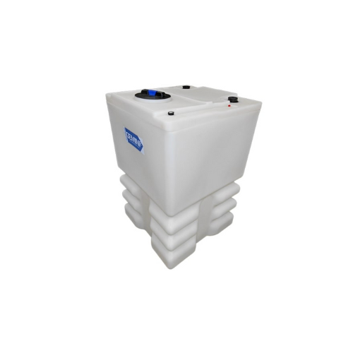 175 Gallon HDXLPE Peabody Engineering Gemini Square Dual Containment Ribbed Tank 1.5 SG (MPN: 01-33091)