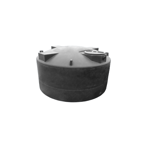 1600 Gallon Custom Roto-Molding Short Vertical Tank (MPN: 1600 VTS FW)