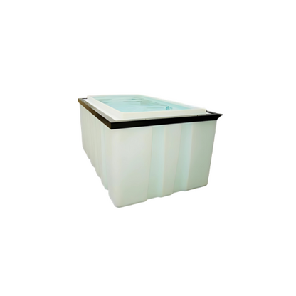 1000 Gallon Custom Roto-Mold Plastic Rectangular Open Top Tank (MPN 1000 ROTT)
