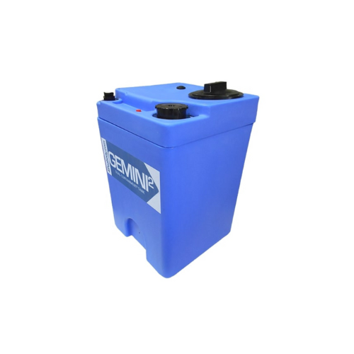 10 Gallon Peabody Engineering Gemini Square Dual Containment Tank 1.5 SG (MPN: 01-29816)