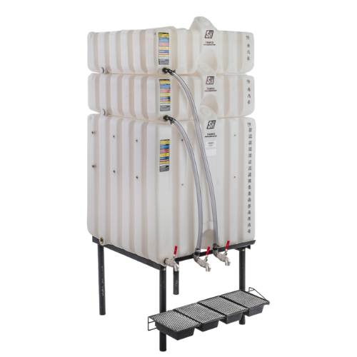 60/60/180 Gallon Fluidall Cubetainer Gravity Feed System Tank (MPN: SCT60-60-180)