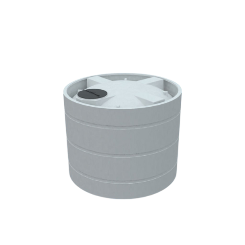 2000 Gallon Custom Roto-Mold Plastic Vertical Tank w/ Lid And 2600 OTT Containment (MPN 2000 VTWC)