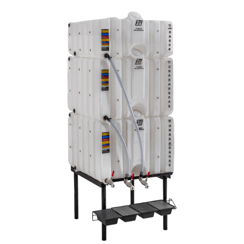 80/120/120 Gallon Fluidall Cubetainer Gravity Feed System Tank (MPN: SCT80-120-120)