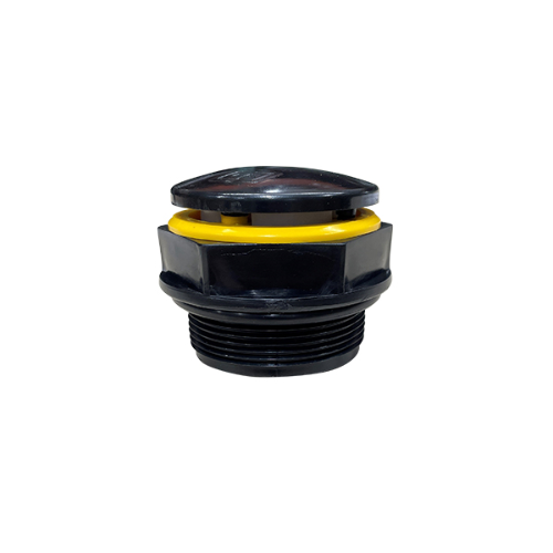 Rhino Tuff 2-Way Venting Breather Cap Yellow/Black (2″) Caps Filters (MPN: RTT-4034)