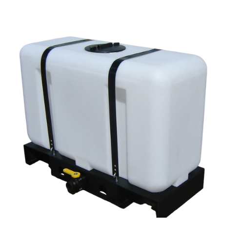 120 Gallon Custom Roto-Mold Plastic Rectangular Utility Tank W/ Stand (MPN 120 RTWS)