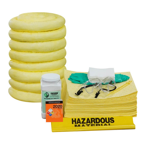 ENPAC 65-Gallon Poly SpillPack Spill Kit, Refill, Aggressive (MPN: 146 ...