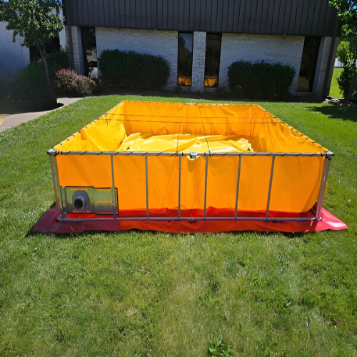 3000 Gallon Frame Tank Ground Cover Fol-Da-Tank (MPN: FDTGC-3000)