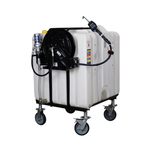 Rhino Tuff 180 Gallon Mobile Cart, Side Mount (GRACO) Portable Dispensing Systems (MPN: RTT-7302)