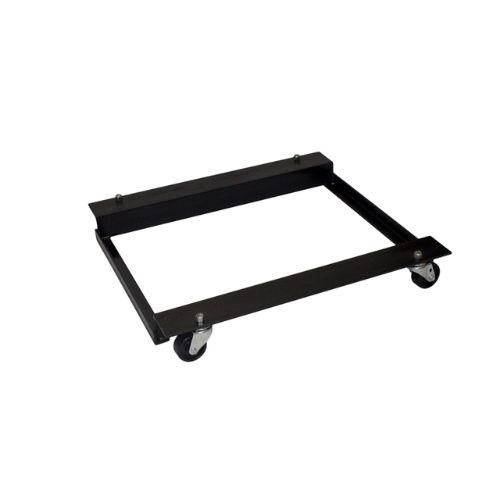Caster Wheel Tank Rack Module ENPAC Wheeled Caster Frame for 6-Cylinder Storage Rack (MPN: 7204-BK ...