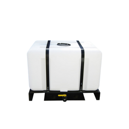 200 Gallon Custom Roto-Mold Plastic Rectangular Utility Tank W/ Skid Assembly (MPN 200 RTSA)