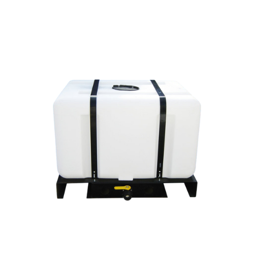 200 Gallon Custom Roto-Mold Plastic Rectangular Utility Tank W/ Skid Assembly (MPN 200 RTSA)