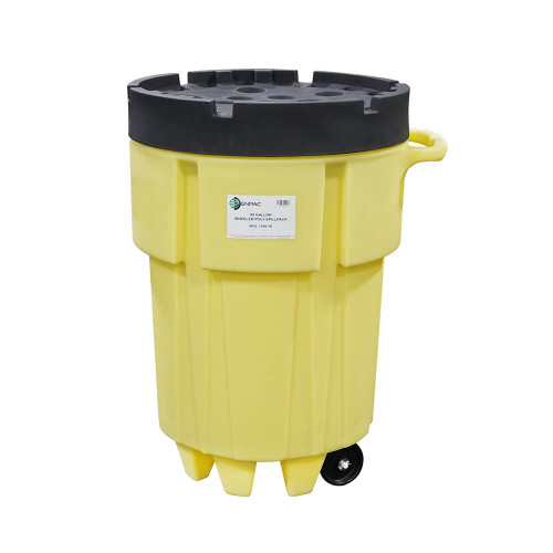 Enpac 95-Gallon Wheeled Poly Spill Pack Drum (MPN: 1199-YE)