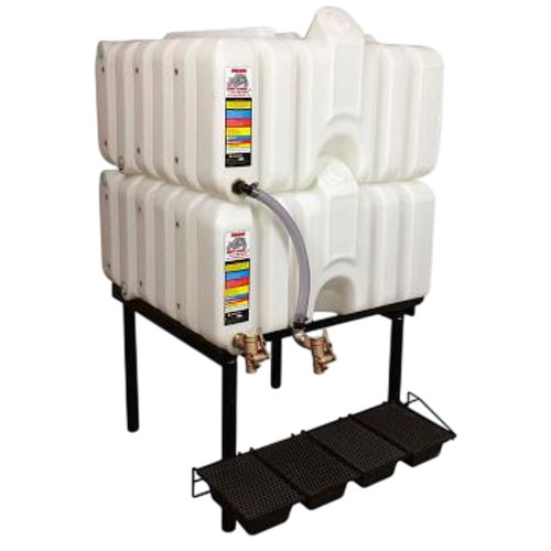 80/80 Gallon Rhino Tuff Tanks Complete Gravity Feed System  (MPN: RTT-6330)