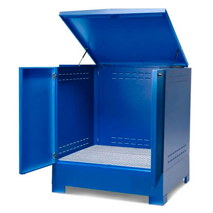 Enpac 4 Drum Hazmat Storage Locker (MPN: 9040-BU)