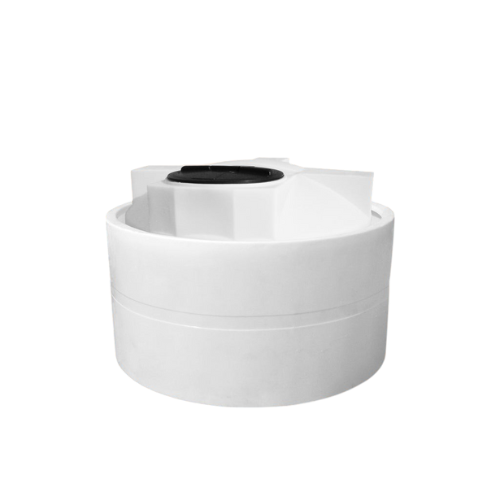 525 Gallon Custom Roto-Mold Plastic Vertical Tank w/ Lid And 660 OTT Containment (MPN 525 VTWC)