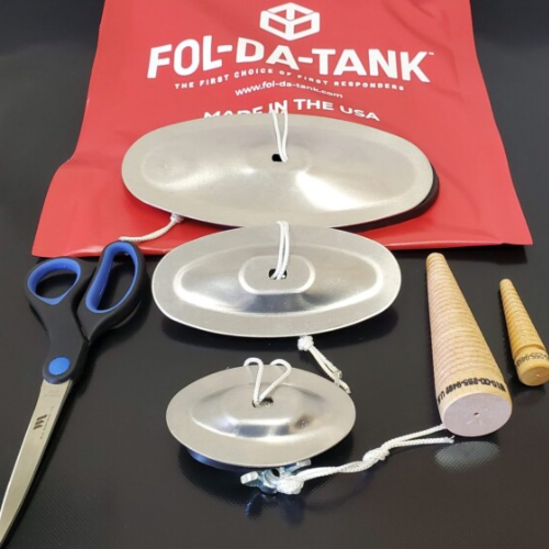 Clamp & Plug Shell Patch Kit Fol-Da-Tank (MPN: FG-CLMS)