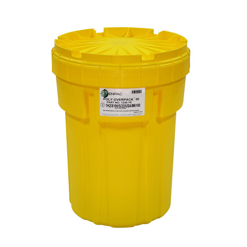 Enpac 30-Gallon Poly-Overpack® Salvage Drum (MPN: 1230-YE)