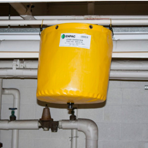 Enpac 18" Round  Drip Dam Leak Diverter, Yellow (MPN: 46R18-YE)