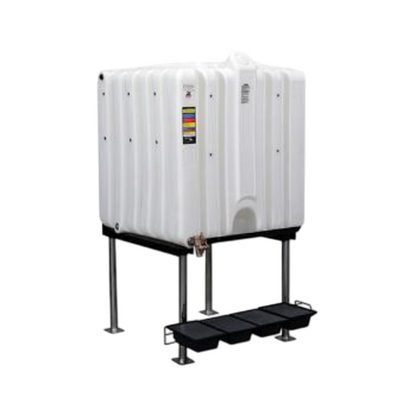 180/180 Gallon Rhino Tuff Tanks Complete Gravity Feed Tank System (RTT-6880) - product photo