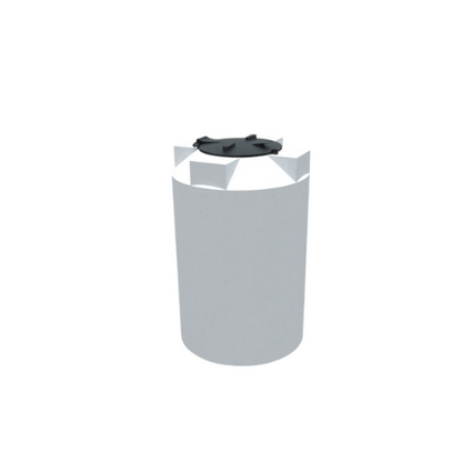 65 Gallon Custom Roto-Mold Enclosed Double Wall Vertical Tank (MPN 65 VTEXL)