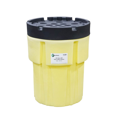 Enpac 65-Gallon Poly Spill Pack Drum (MPN: 1165-YE)