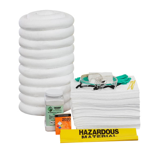 ENPAC 95-Gallon Wheeled Poly SpillPack Spill Kit, Refill, Oil Only (MPN: 1499-RF)