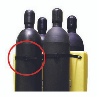 ENPAC Replacement Strap Kit for Cylinder Storage Units (MPN: 7205-BK)