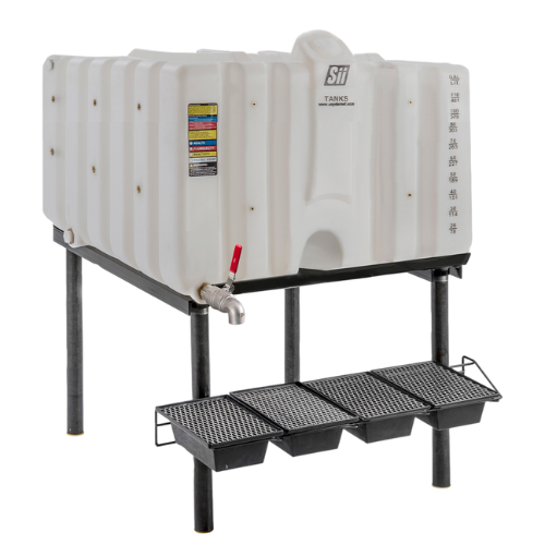 120 Gallon Fluidall Cubetainer Gravity Feed System Tank (MPN: SCT120-1)